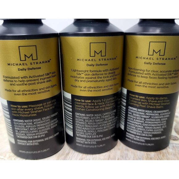 Michael Strahan Daily Defense Mens Skincare Multi Set Balm Cream Moisture NEW - Picture 3 of 3